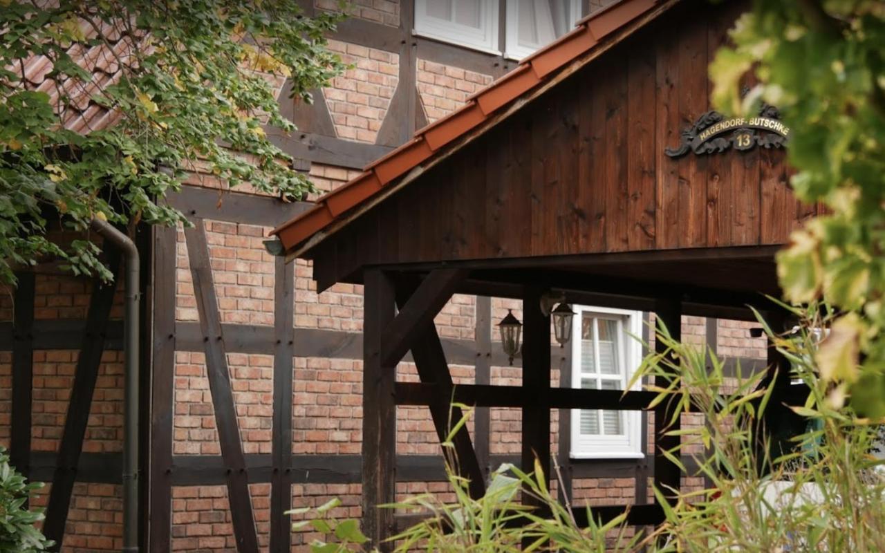 Apartamento Ute'S Fachwerk Wolthausen Exterior foto